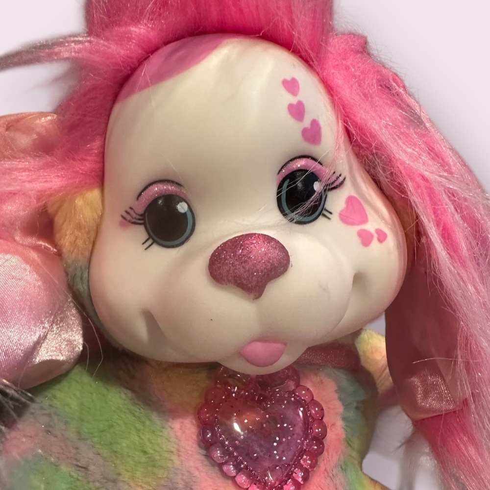 2016 Puppy Surprise Colorful Rainbow Glitter Stuffed Animal Toy - Picture 7 of 12